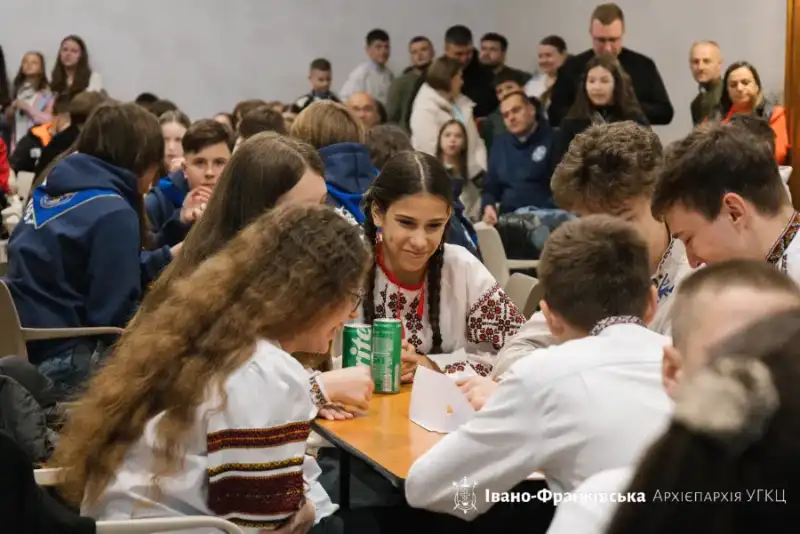 Юні знавці віри з Перегінська та Калуша перемогли в архієпархіальному етапі гри «У пошуках істини»