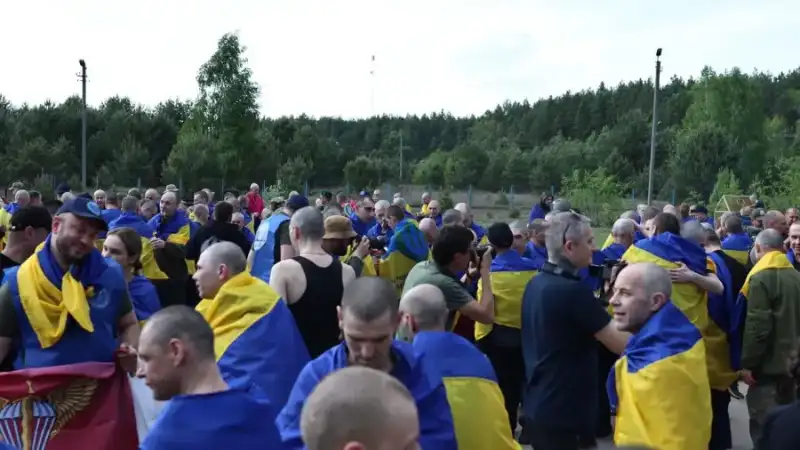 Додому з полону: п’ятеро військових з Прикарпаття серед звільнених українців